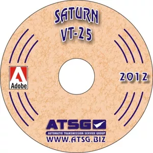 Saturn VT-25 VT25-E ATSG Transmission Service Manual Rebuild Overhaul Book VT20 - Picture 1 of 1