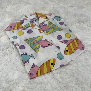 Vintage Hart St Unisex Toddler Clothes SZ 2T Collar Button Up Shirt Made in USA - Picture 1 of 10