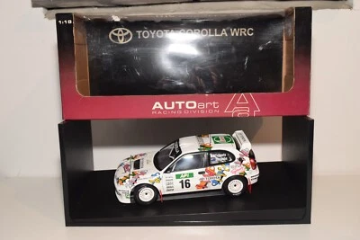 A55 1:18 AUTOART 80028 TOYOTA COROLLA WRC AUSTRALIA RALLY 98 FUJIMOTO MIB - Immagine 1 di 4