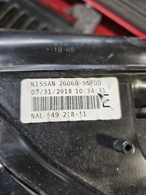 2016-2019 QX60 Infiniti Headlight Lamp W AFS Left Driver Side 16-19 Parts Only - Image 1 of 4