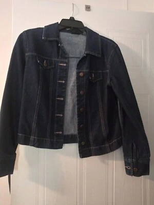 Chaqueta de mezclilla para dama NY Jeans talla S Foto 1 de 4