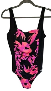 Adidas Women's One Piece Swimsuit Tropical Size 14 - Picture 1 of 5