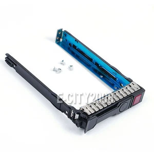 2.5" SATA SAS HDD Hard Drive Tray Caddy Sled For HP ProLiant DL360E Gen8 G8 New - Picture 1 of 6