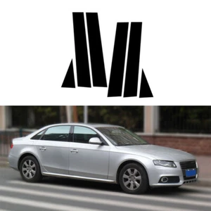 Car Pillar Post Trim Molding Sticker For Audi A4 B8/8K 5-Door Avant 2008-2016 - Picture 1 of 9
