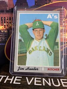1970 Topps #565 Jim Hunter - Oakland Athletics