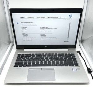 HP Elitebook 840 G6 14" FHD | i5-8265U 1.60GHz | 8GB RAM | No SSD/OS | GRADE C - Picture 1 of 7