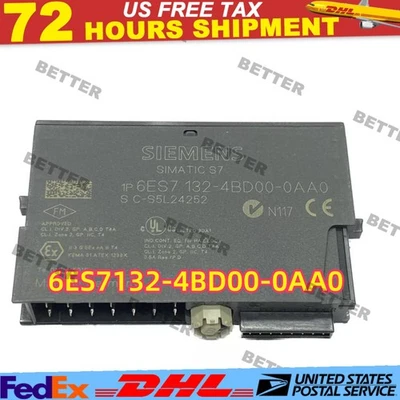 New Siemens 6ES7 132-4BD00-0AA0 6ES7132-4BD00-0AA0 SIMATIC DP Modules for ET200S - Image 1 of 4