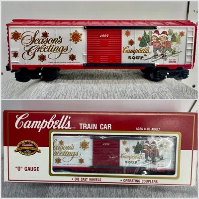 K-LINE 649203 Campbell’s 1994 Christmas Box Car With Box ‘O’ Gauge - Image 1 of 4