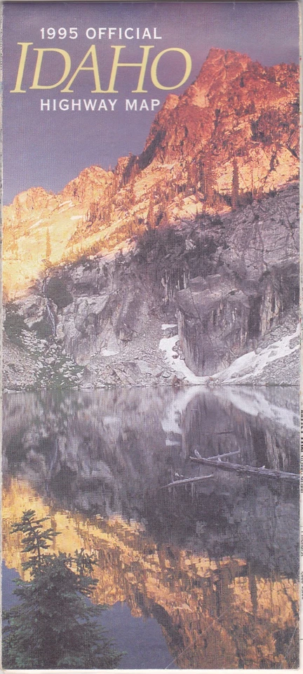 Hoja de ruta oficial de Idaho 1995 edición estatal Foto 1 de 1