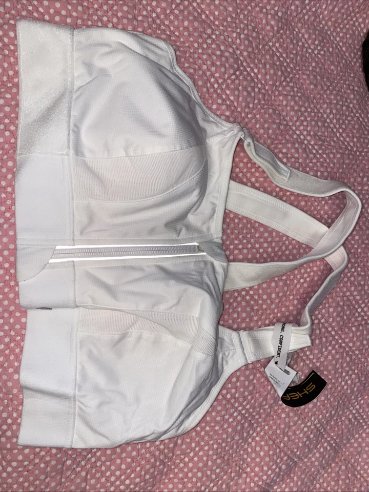 2Luxe Shefit White Moisture Wicking Fabric Style 110002 - Image 1 of 3