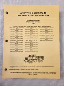 Army Technical Manual 9-2320-272-10 M939 M939A1 M939A2 Operators Manual. - Picture 1 of 6