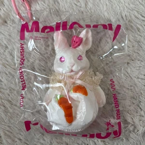 Mellojoy Carrot Rabbit Squishy Toy Animal Series – Kawaii Carrot & Bunny Squeeze - Picture 1 of 2