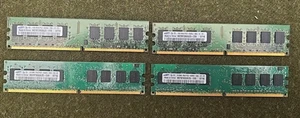 Samsung 2- 1GB 2-512MB 2Rx8 PC2-5300U DDR2- Desktop Memory RAM M378T2953EZ3-CE6 - Picture 1 of 10