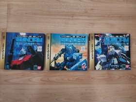 Mobile Suit Gundam Gaiden The Blue Destiny Vol. 1-3 Sega Saturn US SELLER