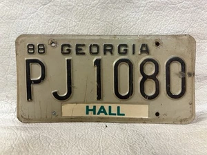 Vintage 1988 Georgia Truck License Plate - Picture 1 of 2