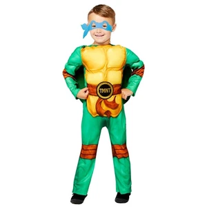 (PKT) (9910256) Child Boys TMNT Deluxe Costume (10-12yr) - Picture 1 of 4