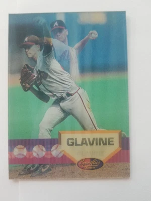 Sportflics #80 1994 Tom Glavine Atlanta Braves Salón de la fama Foto 1 de 2