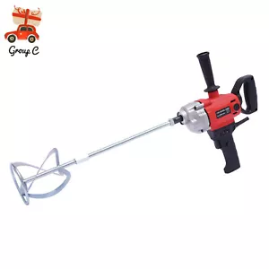 2400W 1200rpm Corded Electric Drill Mixer Concrete Mud Drill Mixing Tool Machine - Picture 1 of 11