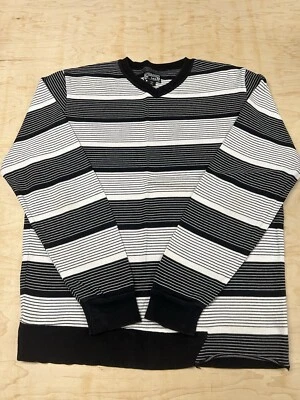Volcom Stone Vintage Collectable Long Sleeve Striped Sweater - Size L - Image 1 of 4