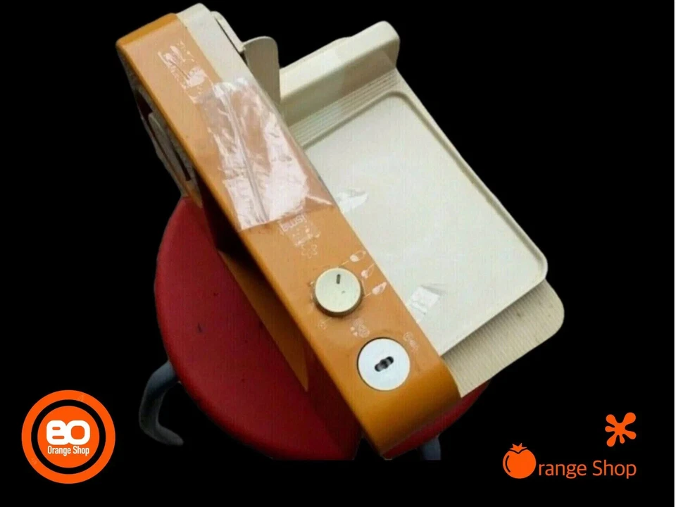 1970er Brotschneidemaschine Wurstschneider orange  Germany - Bild 1 von 1