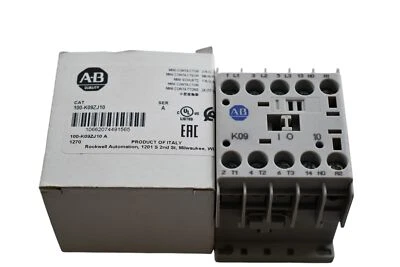 NEW Allen Bradley 100-K09ZJ10 Miniature Contactor,9 A,IEC,24 (17...30)V DC,3 N.O - Image 1 of 4