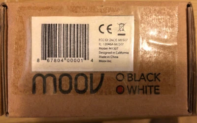 Moov - Entrenador y rastreador de fitness multideporte inteligente (blanco) Foto 1 de 2