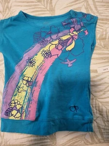 Girl s Size M 7-8 OP Shirt Pink Blue - Picture 1 of 3
