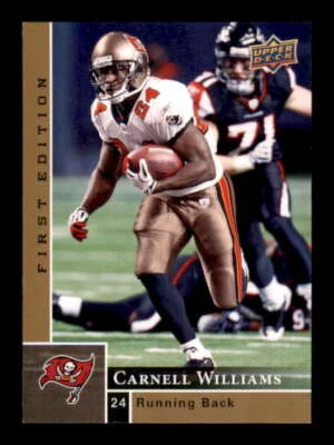 2009 Upper Deck First Edition #139 Cadillac Williams NM/NM+ Buccaneers 240637 - Image 1 of 2