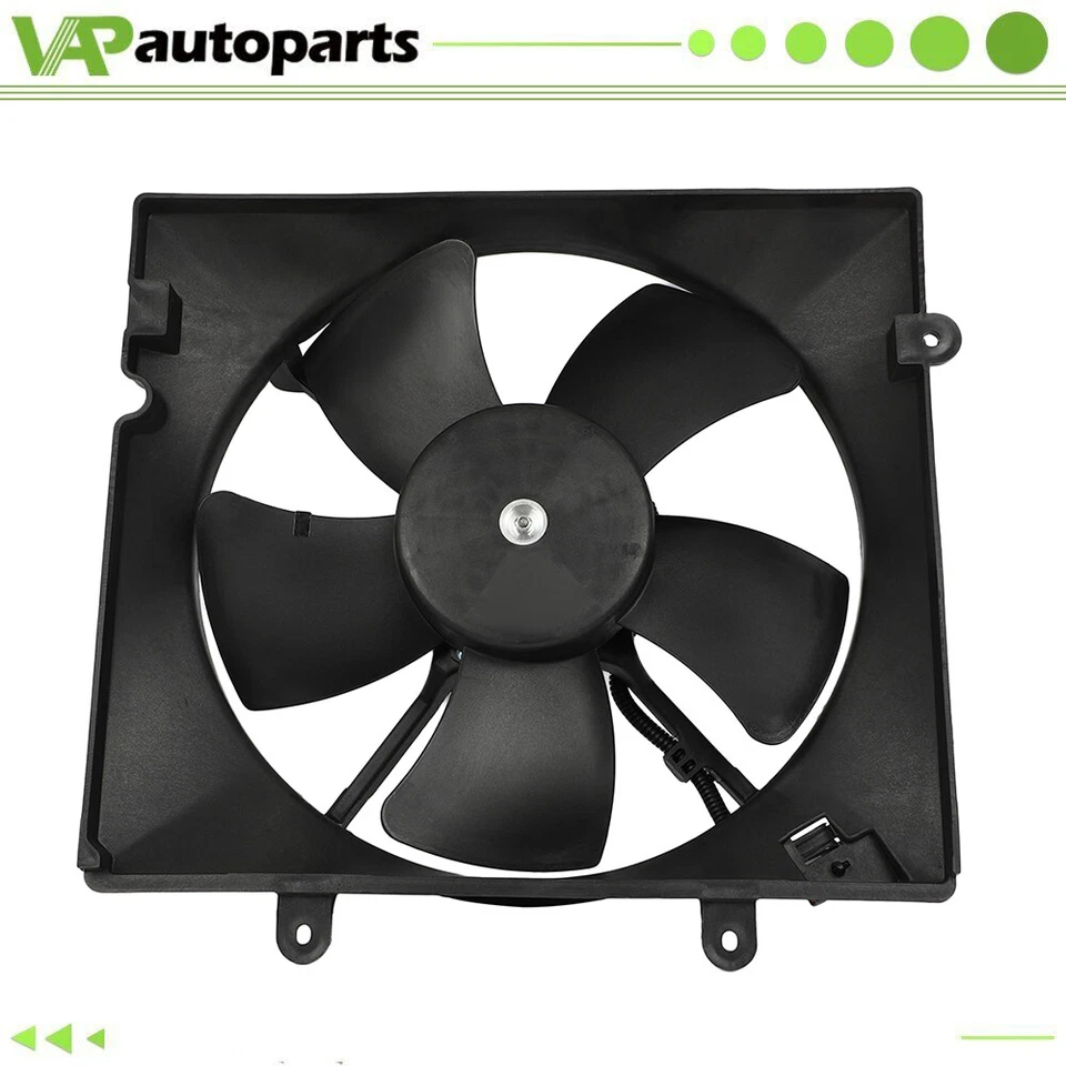 Conjunto de ventilador de refrigeración del radiador del motor para Kia Sedona 600840 2002-2005 lado del conductor Foto 1 de 4