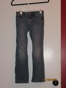 P.S. Aeropostale: Girls Size 10 Regular Blue Jeans With Adjustable Waist Band - Picture 1 of 3