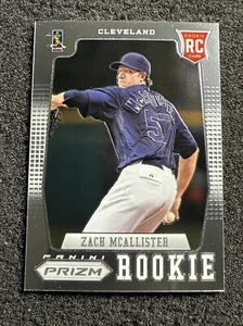 Tarjeta de novato de béisbol Zach Mcallister #192 2012 Panini Prizm cantidad indios - Imagen 1 de 3