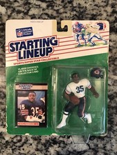 1989  NEAL ANDERSON - Starting Lineup (SLU) Football - CHICAGO BEARS. Box Damage