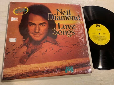 Neil Diamond Love Songs LP J&B Records OZ press Australian Import SHRINK EX!!! - Image 1 of 4