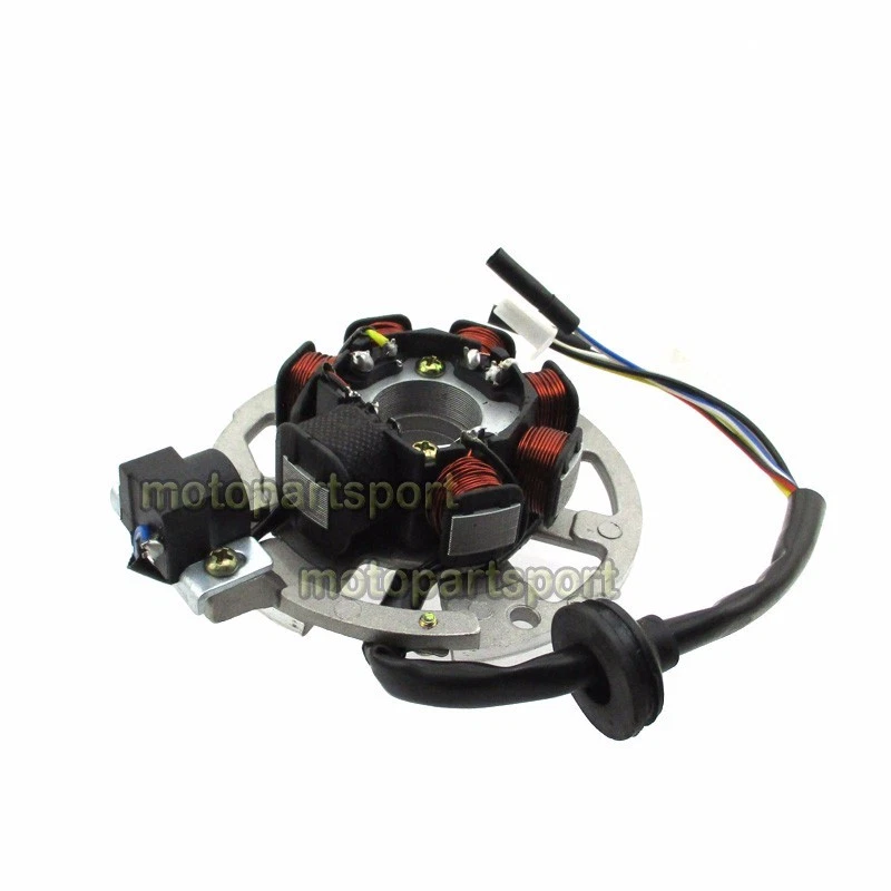 Estator de 5 hilos y 7 bobinas para Keeway Fact Hurricane Matrix RY8 PGO 50cc 90cc 2 tiempos Foto 1 de 1