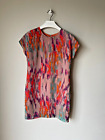 ARMANI EXCHANGE SHIFT DRESS Multi Colour Print Lightweight UK 8 - WORN ONCE
