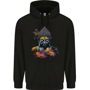 Buddha Watercolour Childrens Kids Hoodie - Picture 1 of 3