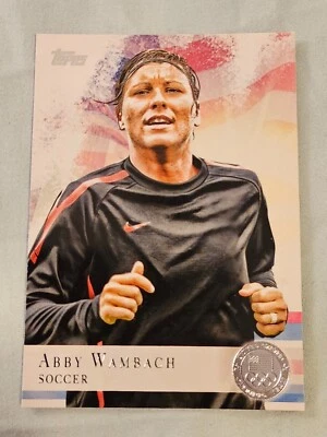 Abby Wambach 2012 Topps U.S. Olympic Team Silver #93 SOCCER - Image 1 of 2