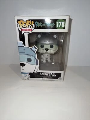 Funko Rick & Morty POP 178 Animation Snowball Vinyl Figure - Image 1 of 4