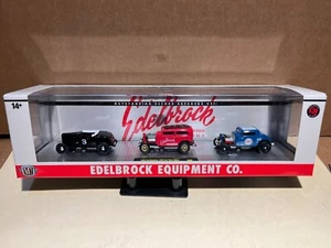 1/64 M2 Edelbrock 1932 Ford Roadster, Tudor Limousine & Three Window Coupe - Bild 1 von 6