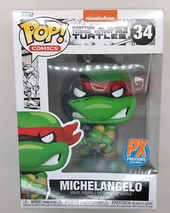 Funko Pop! Comics Teenage Mutant Ninja Turtles: Michelangelo Vinyl Figure -... - Picture 1 of 6