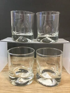 Crown Corning klare schwere Steine Gläser - 4er Set - Neu! - Bild 1 von 3