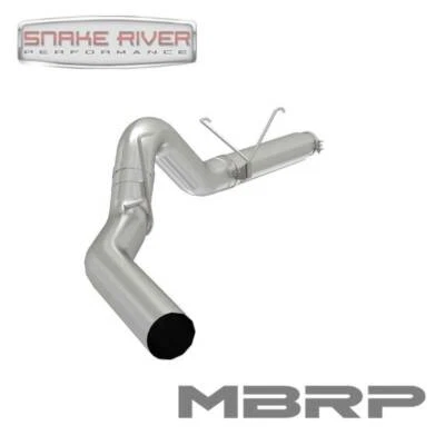 MBRP 5" FILTRO ESCAPE TRASERO PARA 07-12 DODGE RAM CUMMINS DIÉSEL 6,7 L SIN SILENCIADOR Foto 1 de 4
