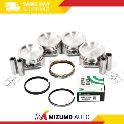 Pistones con anillos para Suzuki Sidekick Sport Esteem 1,8 L J18A Foto 1 de 4