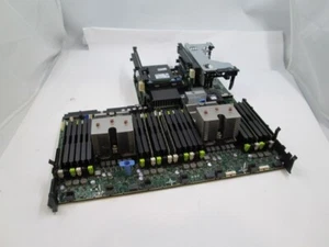 Dell C4Y3R Dual LGA2011 Motherboard PowerEdge R720 / R720XD w/ 2x Xeon E5-2620 - Picture 1 of 6