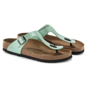 BIRKENSTOCK GIZEH Sandals Graceful Matcha Women's Size 38 / 7-7.5 US - Picture 1 of 7