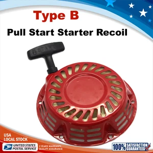 PULL START STARTER RECOIL TYPE B For HONDA GX120 Antirust 5.5 6.5HP GENERATOR - Picture 1 of 5