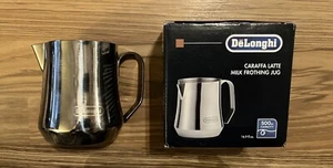 DeLonghi Bollitore Brocca Supporto Latte Acciaio Inox Lucido 16,9oz con Manico - Foto 1 di 1