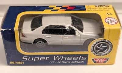 RARE Motor Max 2001 Lexus LS430 Diecast 1:64 Pearl White 6064 ExcellentCondition - Image 1 of 4