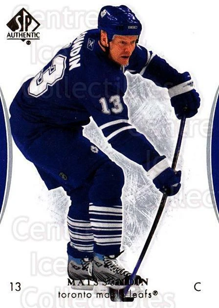 2007-08 SP Authentic #20 Mats Sundin - Image 1 of 1