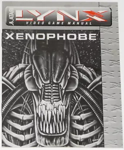 ATARI LYNX XENOPHOBE ANLEITUNG NUR SPIELHEFT BUCH ENGLISCH SELTEN - Bild 1 von 3